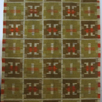 Image of Mid-Century Polish Wool Tapestry 